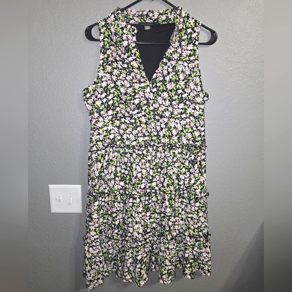 Tommy Hilfiger Floral Tiered Dress Size 10 - Picture 1 of 16